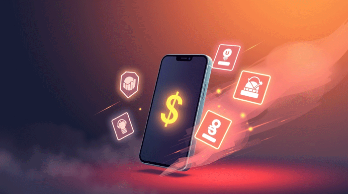 کسب درامد از گوشی