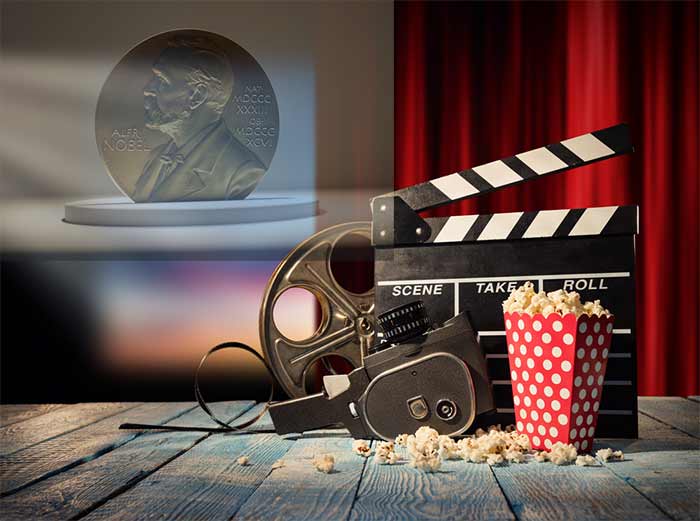 پر جایزه ترین فیلم های جهان که جایزه نوبل گرفتند